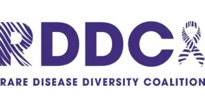 Purple RDDC (Rare Disease Diversity Coalition) logo