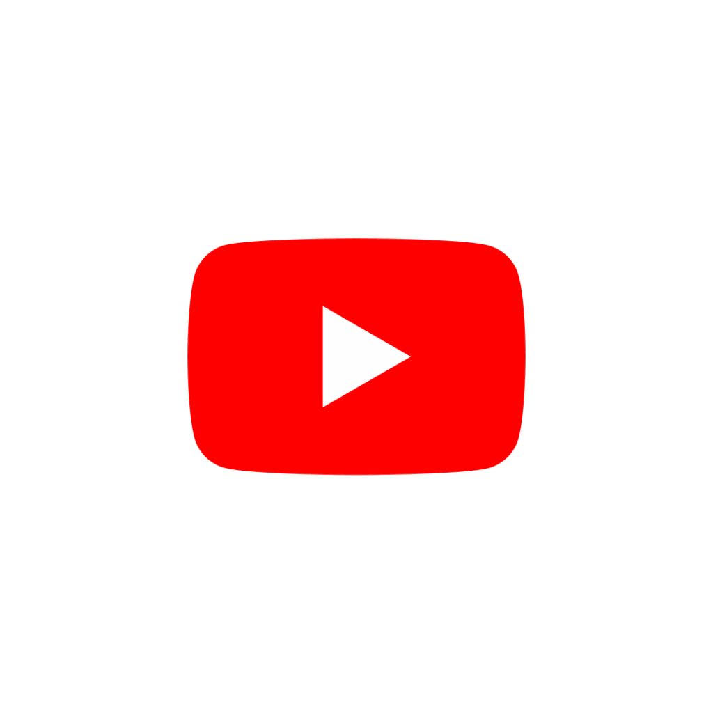 YouTube play button icon.