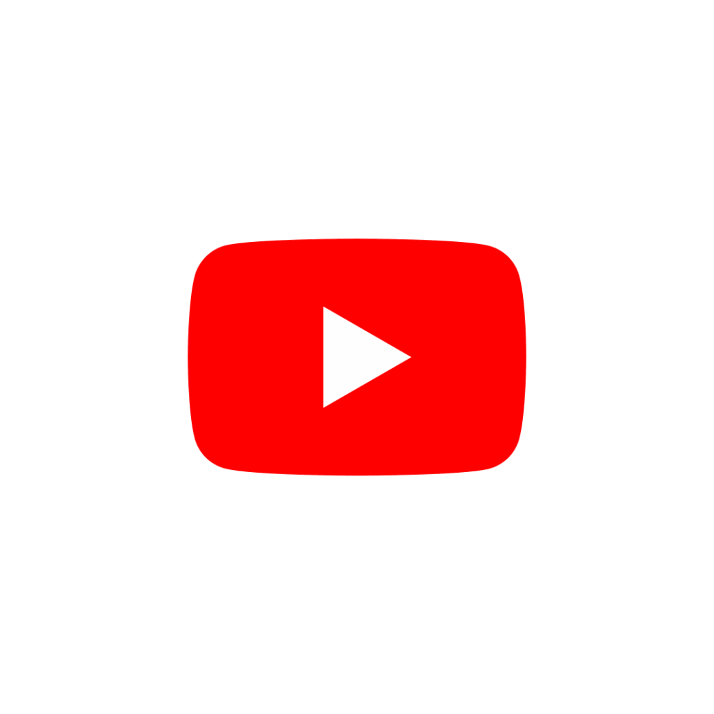 YouTube play button icon.