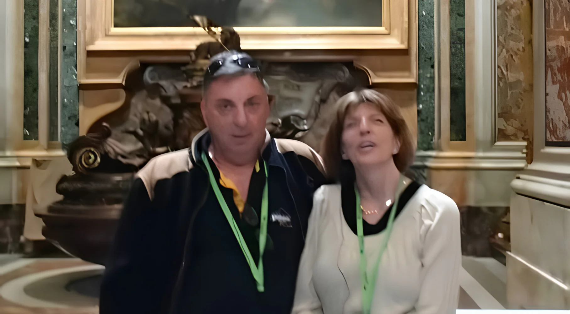 Janet with her husband