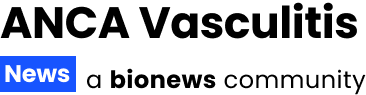 Logo that says "ANCA Vasculitis News | A BioNews Community"